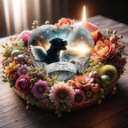 Rottweiler Dog Urn - Supernova Swirl Urn for Dog Ashes