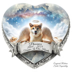 Shiba Inu Dog Urn - Cherubic Charm Urn for Dog Ashes