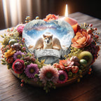 Shiba Inu Dog Urn - Cherubic Charm Urn for Dog Ashes
