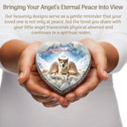 Shiba Inu Dog Urn - Cherubic Charm Urn for Dog Ashes