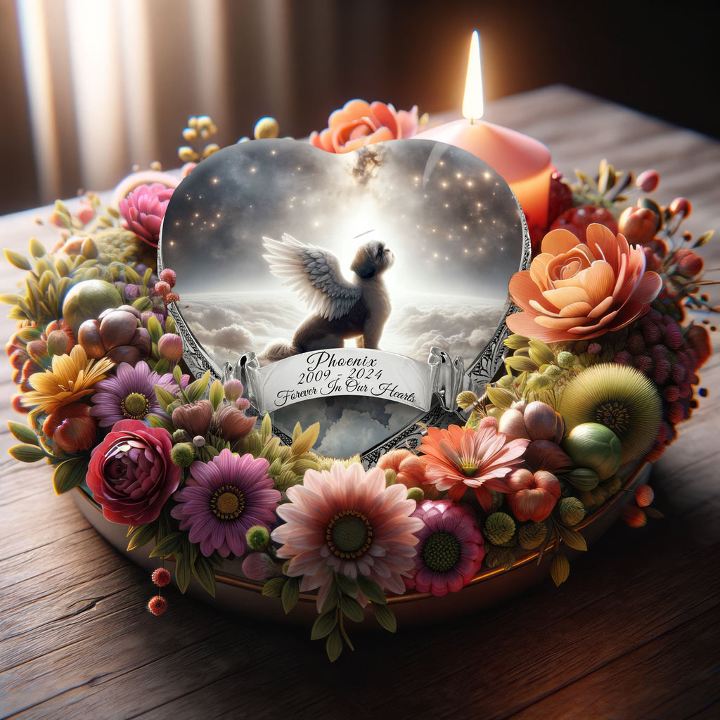 Shih Tzu Dog Urn - Seraphic Radiance Urn for Dog Ashes