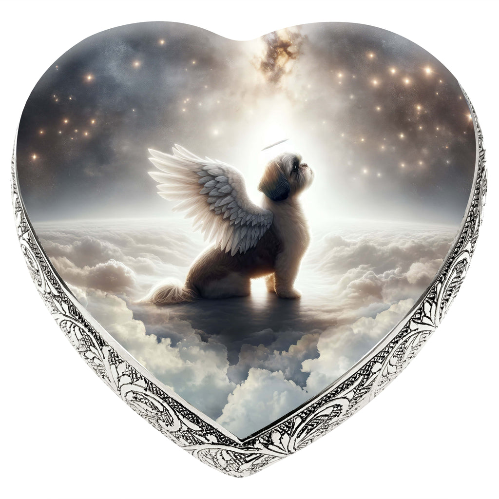 Shih Tzu Dog Urn - Seraphic Radiance Urn for Dog Ashes