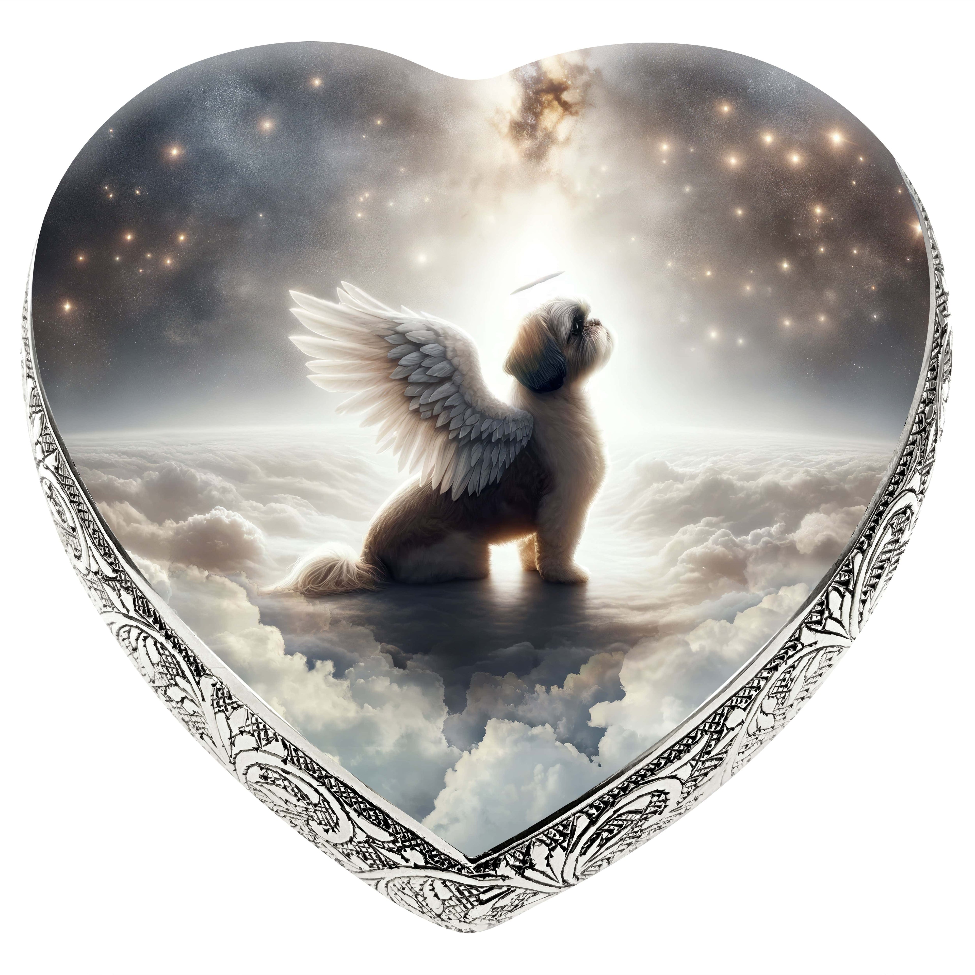 Shih Tzu Dog Urn - Seraphic Radiance Urn for Dog Ashes