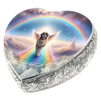 St Bernard Dog Urn - Rainbow Bridge Urn for Dog Ashes
