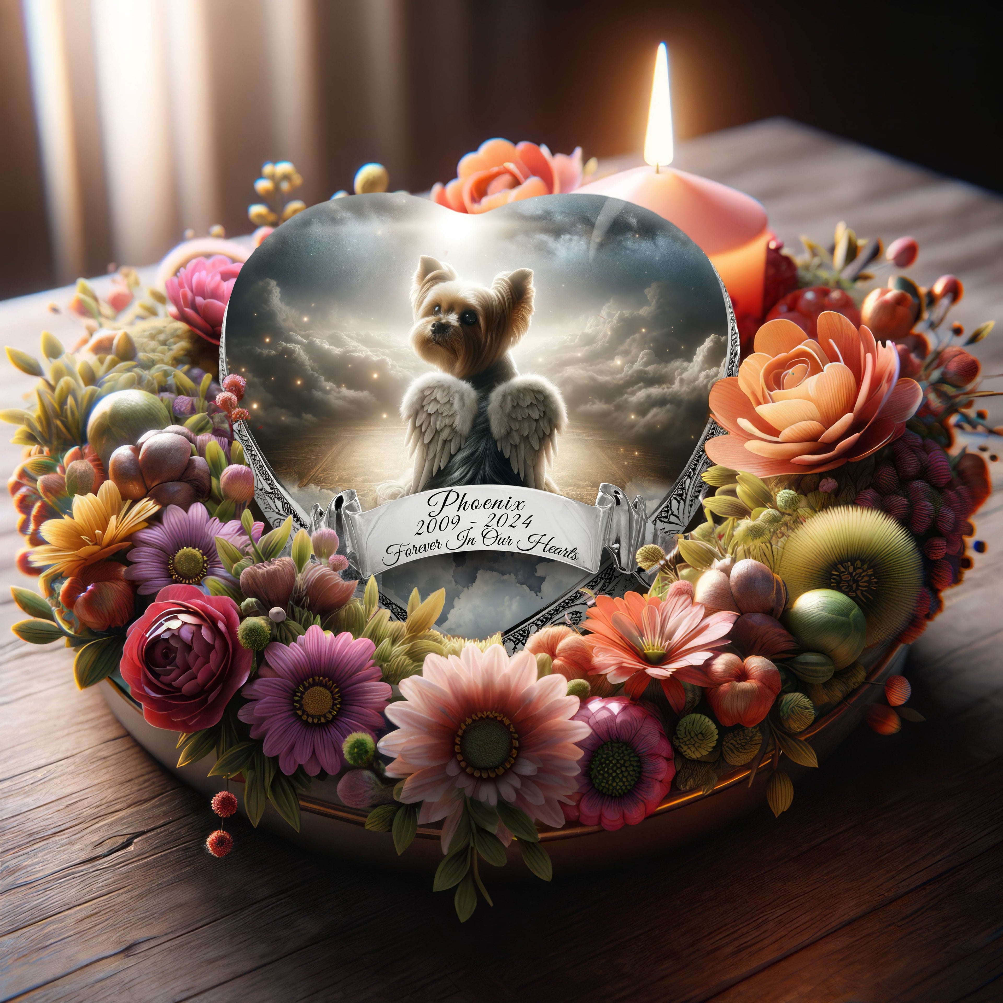 Yorkshire Terrier - Celestial Radiance Dog Urn