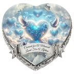 Blue Holy Doves Baby or Child Cremation Urn