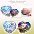 Blue Holy Doves Baby or Child Cremation Urn