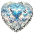 Blue Holy Doves Baby or Child Cremation Urn