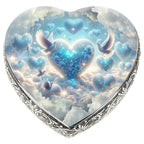 Blue Holy Doves Baby or Child Cremation Urn