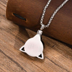 Irish Celtic Knot Triangle Memorial Urn Cross Silver Necklace Pet Cremation Waterproof Stainless Steel Urn for Ashes Remains Men Woman Jewellery